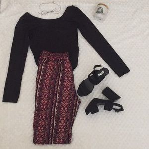 Forever 21 pattern pants